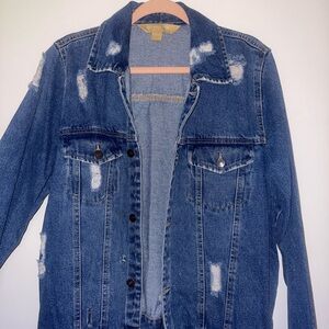 Classic Blue Denim Jean Jacket